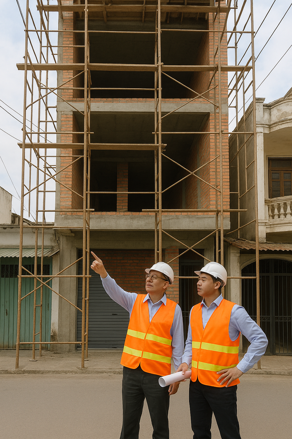 KHI NÂNG TẦNG NHÀ PHỐ