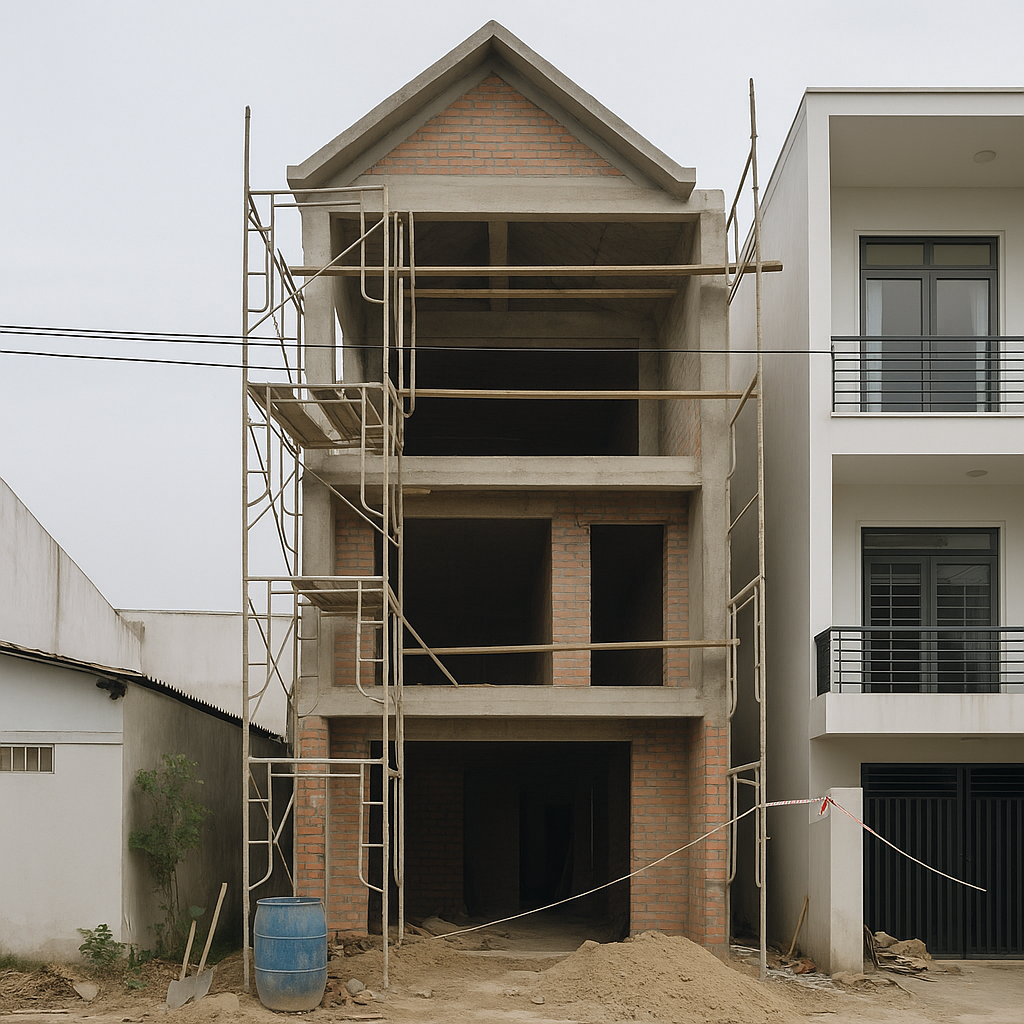 kiểm định cải tạo nhà phố tại TP.HCM