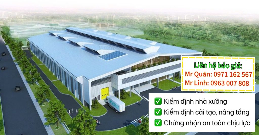 CHỨNG NHẬN AN TOÀN CHỊU LỰC NHÀ XƯỞNG