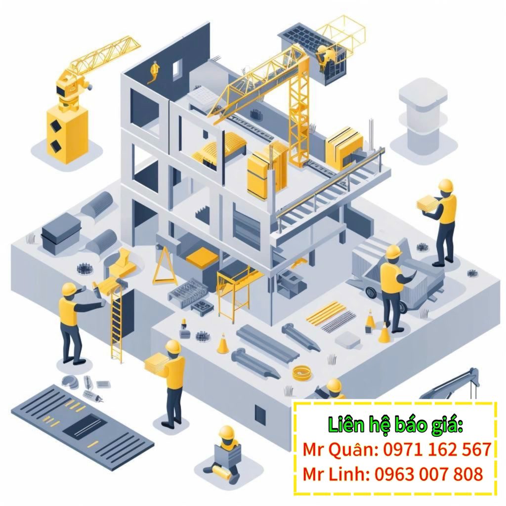 KIỂM ĐỊNH KẾT CẤU NHÀ XƯỞNG ĐỂ XIN PHÉP XÂY DỰNG