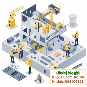 KIỂM ĐỊNH KẾT CẤU NHÀ XƯỞNG ĐỂ XIN PHÉP XÂY DỰNG