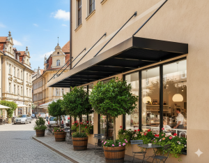 Mái che canopy là gì? Đặc điểm kết cấu cần lưu ý