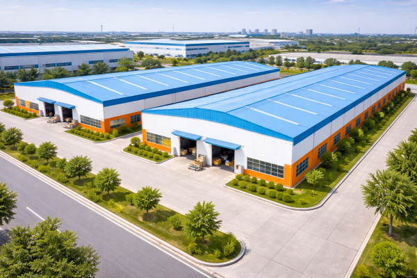 Kiểm định xưởng tại Khu công nghiệp Sơn Mỹ I Bình Thuận – toàn cảnh nhà xưởng đang vận hành