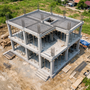 Kiểm định xưởng tại Khu công nghiệp Du Long Ninh Thuận – kiểm tra kết cấu nhà xưởng đang thi công