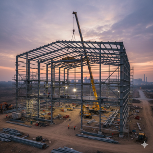 kiểm định nhà máy sản xuất – đánh giá kết cấu khung thép trước khi vận hành