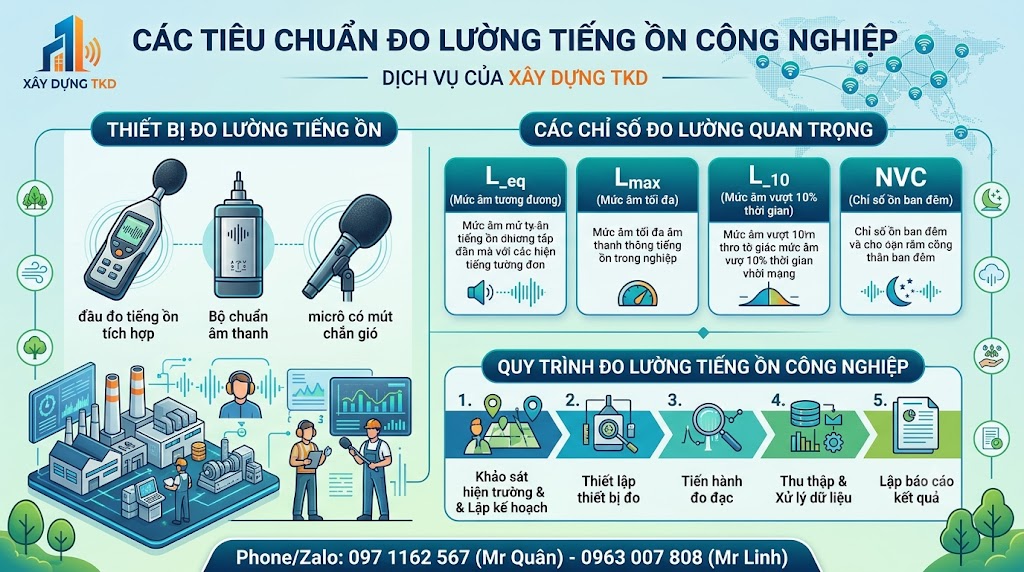 Các Tiêu Chuẩn Đo Lường Tiếng Ồn Công Nghiệp